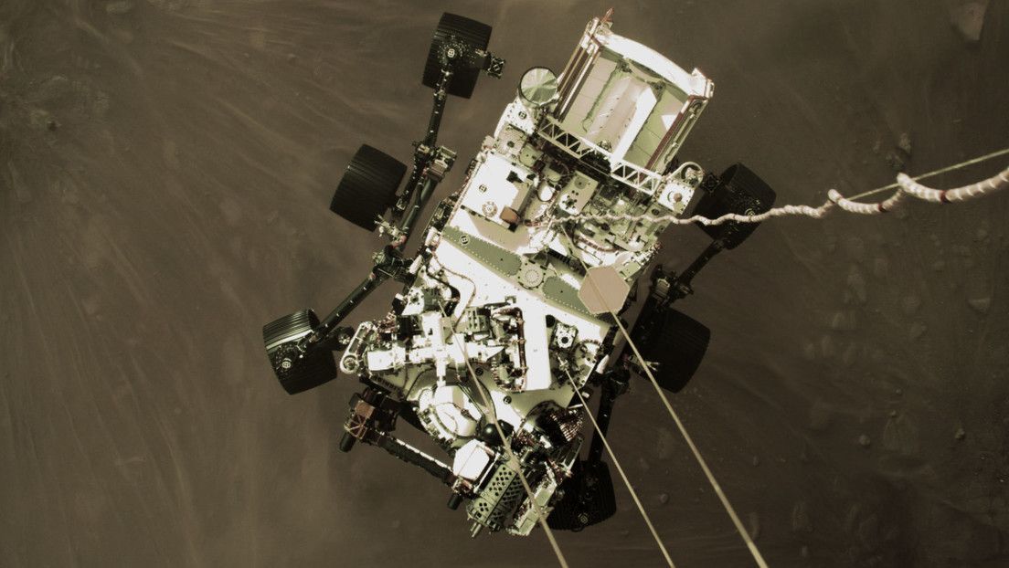 La NASA comparte el primer video del róver Perseverance aterrizando en Marte