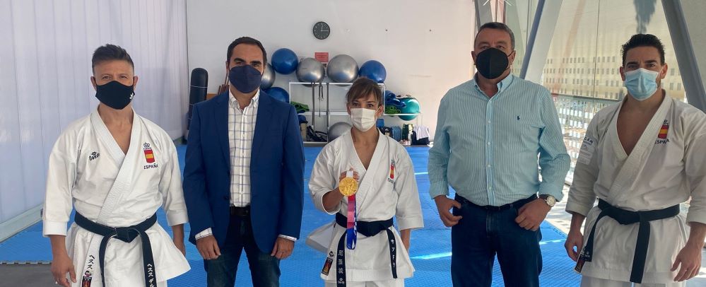 Los dos medallitas olímpicos en karate en Tokio 2020 preparan sus próximos retos del Mundial de Dubai en Tacoronte