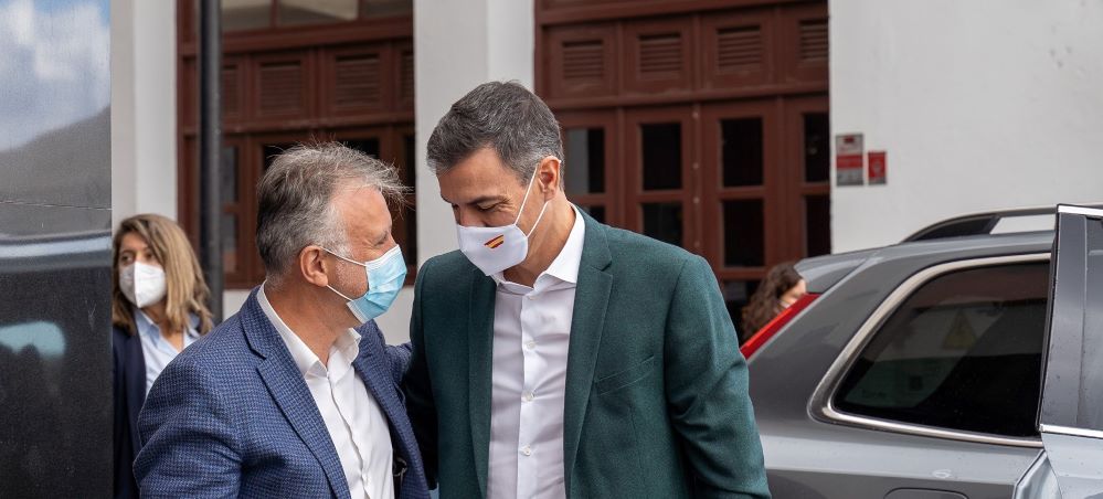 Sánchez anuncia un nuevo paquete de medidas para la recuperación de la isla de La Palma