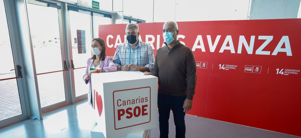 El PSOE celebra un Congreso “para revalidar sus compromisos con Canarias”