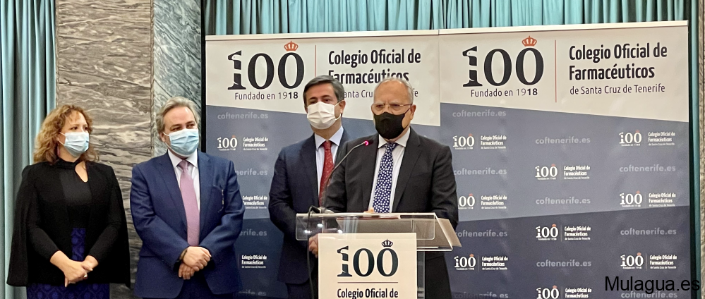 El Cabildo de La Gomera recibe el reconocimiento del Colegio de Farmacéuticos por su compromiso social