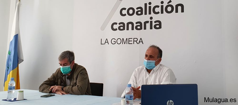 CC de La Gomera censura el rechazo del Estado a mejorar las partidas en los PGE para la Isla