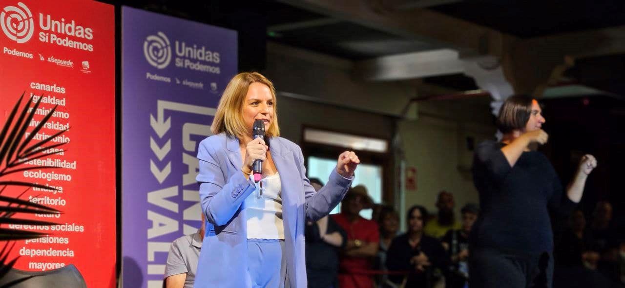 Podemos Canarias denuncia que los aliados de Trump, PP y Vox, abren la puerta a una nueva Marcha Verde sobre Canarias